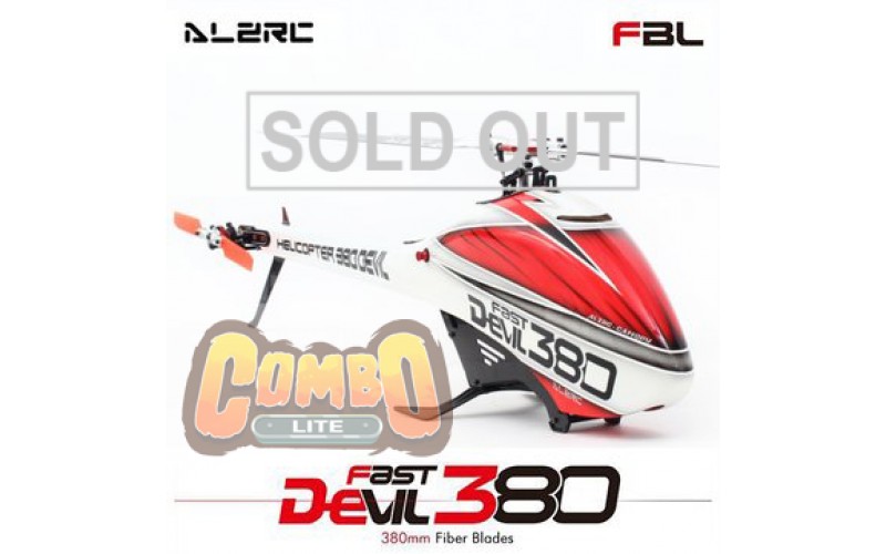ALZRC - Devil 380 FAST FBL Combo - Silver - Standard QQ